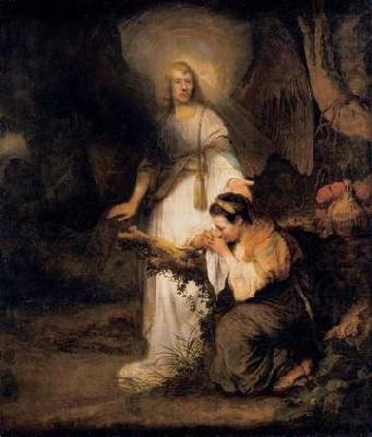 Hagar and the Angel, FABRITIUS, Carel